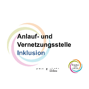 Logo mit Verlinkung zur Anlauf- und Vernetzungsstelle Inklusion